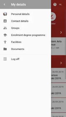 OSIRIS Radboud University android App screenshot 8